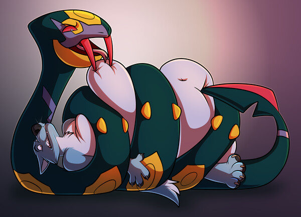 Seviper by Shikakaka -- Fur Affinity [dot] net