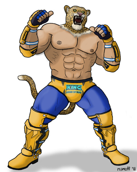 Fighter King Kong by FURIOUSFURRY333 -- Fur Affinity [dot] net