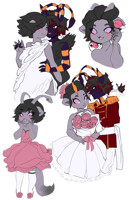 Sketch Page || Life is a Fairy Tale || By: Rupalulu