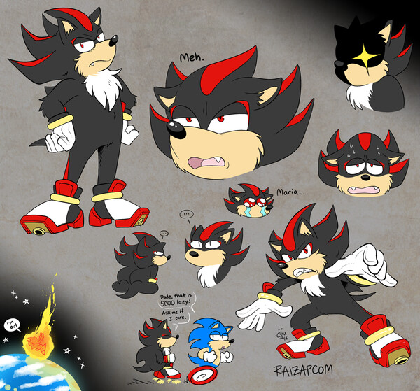 Shadow The Hedgehog by IDontBelieveInSalads -- Fur Affinity [dot] net