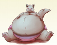 YCH round tummy Dougal