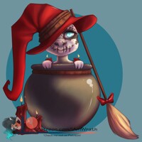 [C] Chibi in a Cauldron