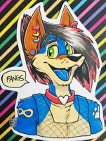[ACFI2018] Fangs Badge