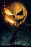 Dullahan - Halloween Illustration!