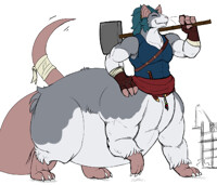 [Sketch Comm PM #7] TripRat - Construction Worker