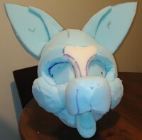 Jayden the wolf head WIP