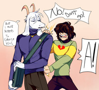ASRIEL DONT GO!