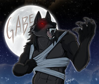 Vancoufur Commission - Gabe Badge