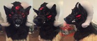 [NO] Fursuit head by Farisbatwan