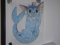 Vaporeon Colored
