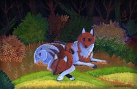 In the woods