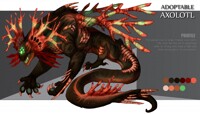 ADOPTABLE Close : AXOLOTL [Auction][paypal]
