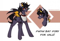 [SOLD] PWYW Bat Pony Adopt