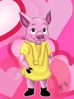 Peppa Pig speed draw first attempt in my life!!! by peachybofind -- Fur  Affinity [dot] net