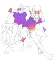 infrared and ultraviolet