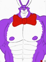 Easter Bunny Pecs view art