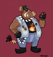 Punk boar