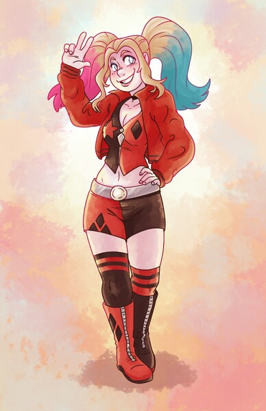 Harley Quinn in Suicide Squad Isekai by kyriamask -- Fur Affinity [dot] net