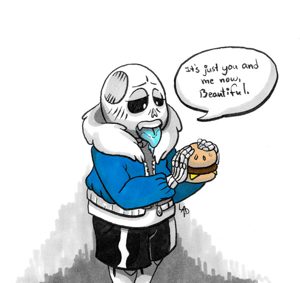 Undertale - Practicing Sans by RujiruBlkDragon -- Fur Affinity [dot] net