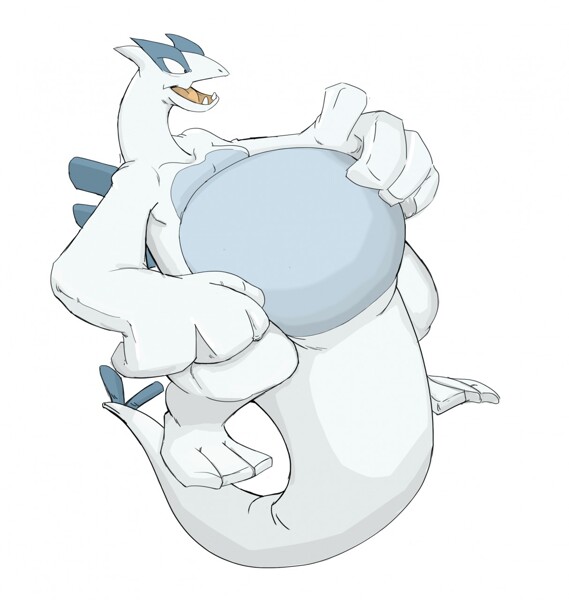 Lugia (BORED DOODLE) by HotMessExpress87 -- Fur Affinity [dot] net