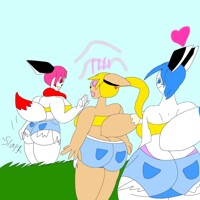 ~Daisy Duke Eevees Heading Out~