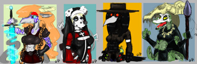 SCP 173 themed Symniox (open) by ManaWolfie -- Fur Affinity [dot] net