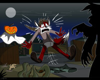 Pantsed Scared Off 1 (CrazyAssBeethoven)