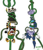 Tigress and Lupe Tickle (IrkinGIR)