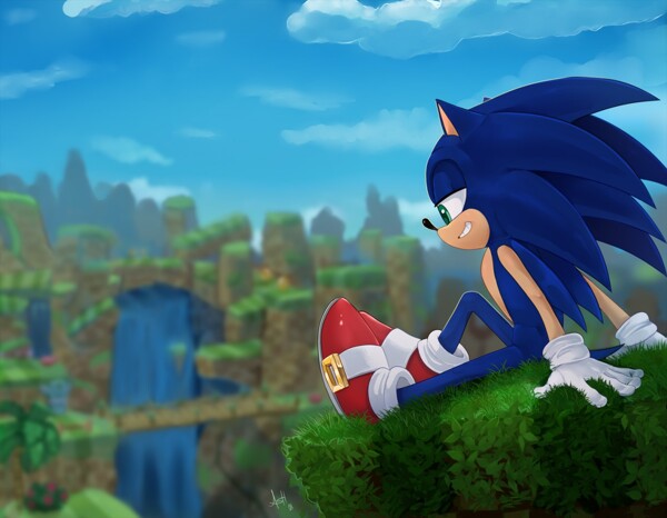 Stream Sonic the Hedgehog - Green Hill Zone [COVER] by 𝙰𝚜𝚝𝚛𝚘𝚆𝚘𝚕𝚏