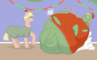 Feeding Santa