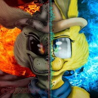 shhh, it will be over soon- fnaf 6 lefty furry by blanktubed -- Fur  Affinity [dot] net