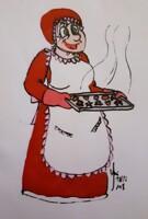 5th day of Christmas : Mrs Claus