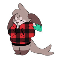 snuggled up