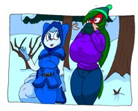 visting her homelands