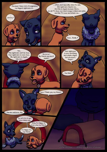 Short Comic) Willing To Take A Cat's Paw by TheScarletCrow on