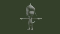 Smeargle base Mesh