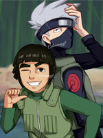 Kakashi and Gai