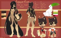 Kaguya-Hime reference sheet