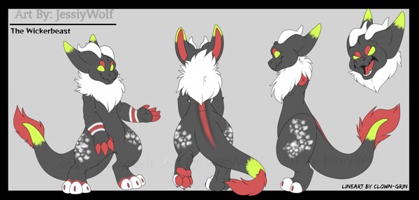 [ Sold] WickerBeast Auction [SB: $10] by JessiyWolf -- Fur Affinity ...