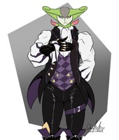 Ben Fuller - Virizion Form by DeadAnthro