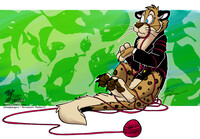 Nestor + Yarn Ball =