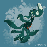 Gift: Squishy Squid Boy