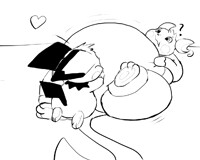 Chubby Chu love softh belly´s