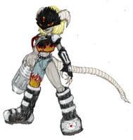 Beelzewomon colored by Orin