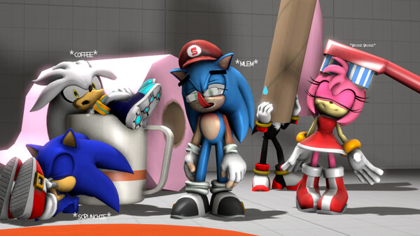 CM Bad Classic Sonic by ArtieCanvas -- Fur Affinity [dot] net