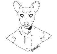 Deer Girl Portrait