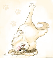 Prompto Pupper's Silly Pose