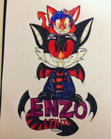 [commission] Enzo and Tillis Badge