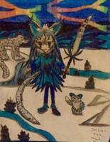 Aisuaoihime the Snow Leopard Girl Princess