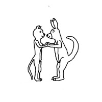 Merry Christmas Kitty Sketch